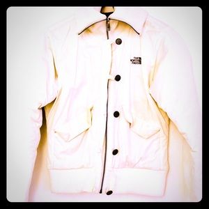 North face white jacket